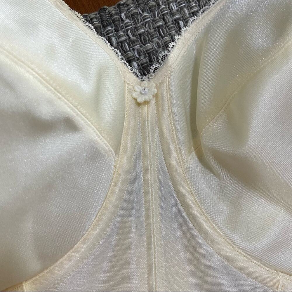 DOMINIQUE 6377 ivory bustier BRIDAL BRA 42DD NEW - Picture 4 of 7